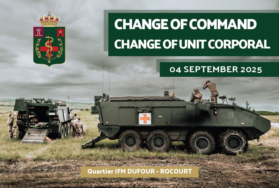 Change of Command 23 Medical Battalion