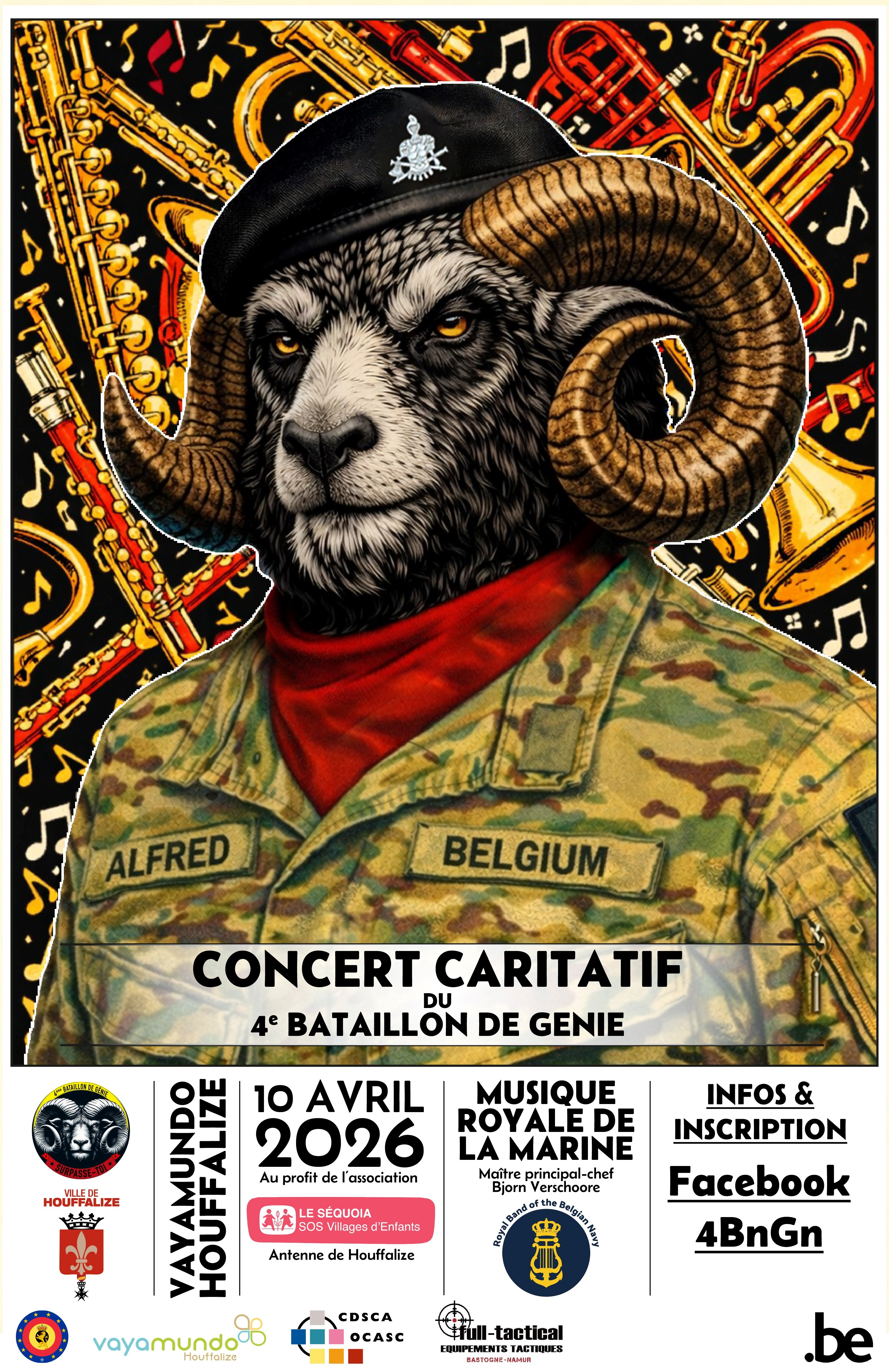 Concert caritatif du 4ème Bataillon de Génie
